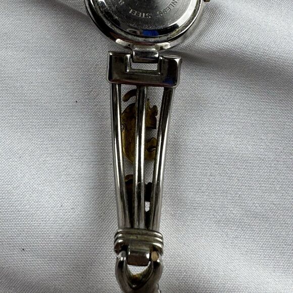 Gucci Womens Watch Quartz For Parts / Repair Metal w Elephants Design - Picture 10 of 13